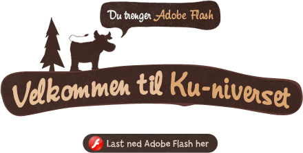 Siden krever Flash. Last ned på adobe.com/no/getflashplayer